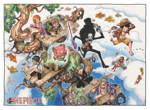 集英社マンガアートヘリテージ、尾田栄一郎「ONE PIECE / In the Sky